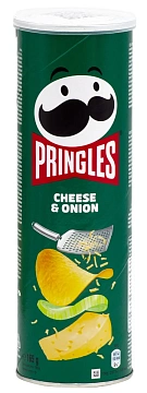 Чипсы Pringles Сыр и лук, 165г