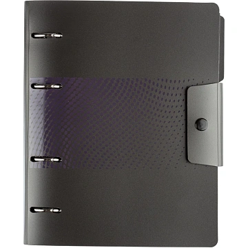 Ежедневник недатированный ATTACHE Digital черный,А5, 272стр., на кольцах