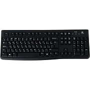 Клавиатура проводная LOGITECH K120, USB, 104 клавиши, черная