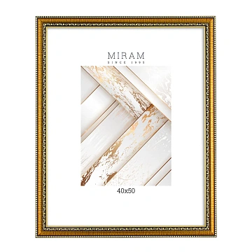 Фоторамка Мирам золото, 40 x 50см