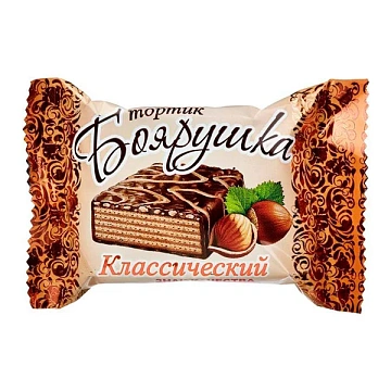 Батончик шоколадный Славянка Боярушка классический 38г, 40шт/уп