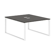 Стол 2-х местный EQWST 1316 Мокко/Белый 1360х1606х750 EDIS