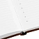 Ежедневник недатированный коричн, А5, 148x218, 352стр, Agenda