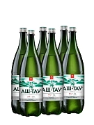 Вода Аштау минеральная лечебно-столовая газированная, 1л x 6 шт