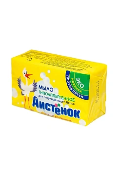 Мыло хозяйственное Аист в обертке, в обертке