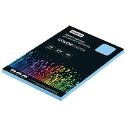 Бумага цветная Attache (голубой пастель), 80г, А4, 100 л