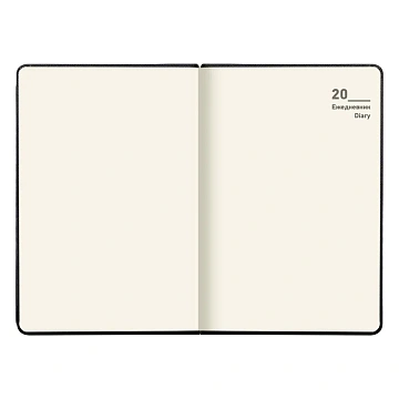 Ежедневник недатированный Deli Elegant, A5,136л,золотой обрез CN143-Brown