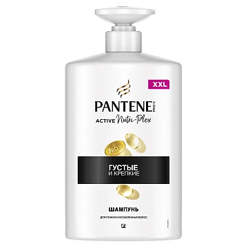 Шампунь Pantene Pro-V Густые и крепкие, 900мл