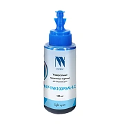 Чернила NV-INK100 универсальные Light Cyan пигментные для аппаратов Epson (100ml) Китай