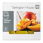 Tarrington House Свеча Чайная ароматическая Сочный манго, 9шт