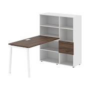 Рабочая станция ELRST 1113 Дуб Денвер тёмный/Белый 1790х1120х1355 EDIS