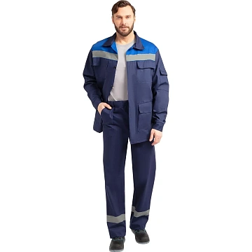 Костюм лет муж (куртка, бр) л05 син/вас 112-116/182-188 (Арсенал-СП)