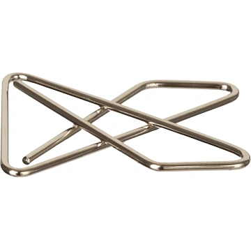 Скрепки Attache БАБОЧКА никелированные,50 м м,12 шт/уп