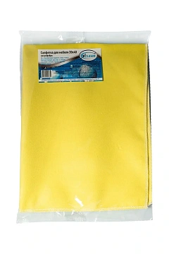 Тряпка для мытья пола 50х60см, микрофибра эконом, без упаковки