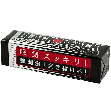 Жевательная резинка Lotte Black Black, 26г