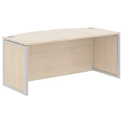 Стол руководителя XQPET 189H Бук Тиара/Алюминий 1800х914х750 XTEN-QP