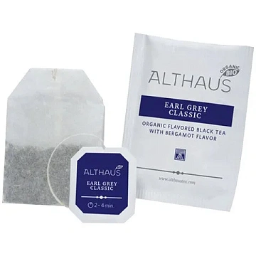 Чай ALTHAUS 'Earl Grey Classic' черный, 20 пакетиков в конвертах по 1,75 г, ГЕРМАНИЯ, TALTHB-DP0031