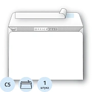 Конверт белый С5 стрип OfficePost 162х229 1000шт/кор 2781