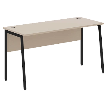 Стол прямой СП-3.1P Мокачино/Черный 1400х608х755 IMAGO PLUS