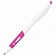 Ручка шариковая автоматическая с грипом STAFF 'BP-16 White', СИНЯЯ, ассорти, линия письма 0,35 мм, 143749
