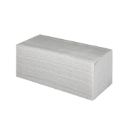 Бумажные полотенца листовые Merida БПС01 листовые, V-Эконом, 1 слой, 250шт, белые, 20 пачек