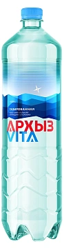 Архыз 1,5 л вода минеральная газированная, ПЭТ