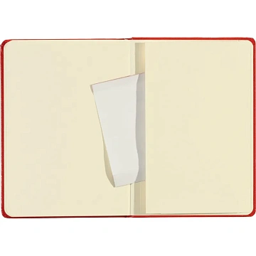 Ежедневник недатированный красный, А5 136 л., Diary, ATTACHE