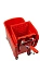 Тележка уборочная Vclean 20л, красная, с отжимом, IN0669