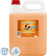Мыло жидкое ЗОДИАК Персик 5л прозрачное