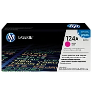 Картридж лазерный HP (Q6003A) ColorLaserJet CM1015/2600 и др, №124A, пурпурный, оригинальный, 2000 с