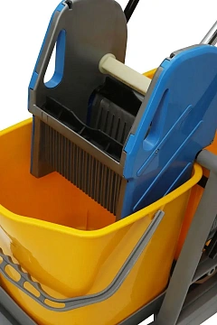 Тележка уборочная Vclean 2х 20л, с отжимом, IN0729
