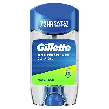 Гель-дезодорант Gillette Power Rush, 70мл