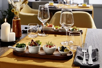 Салатник Metro Professional Tapas White 7см, белый, 6шт/уп