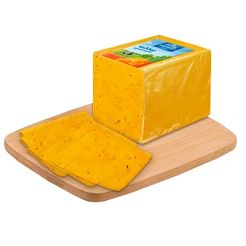 Сыр Oldenburger Чеддер красный полутвердый 45%, ~3кг