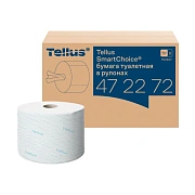 Туалетная бумага Tellus (tork) Advanced Т8 с центральной вытяжкой, 2 слоя, 207м, белая , 472272