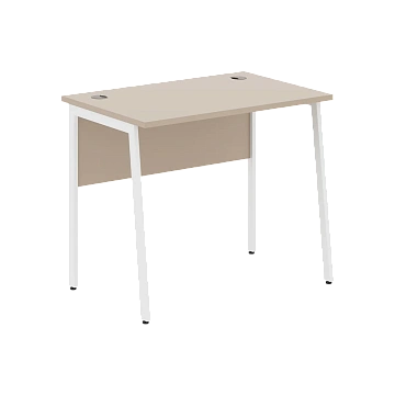 Стол прямой СП-1.1P Мокачино/Белый 900х608х755 IMAGO PLUS
