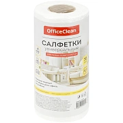 Салфетки универсальные OfficeClean, 20*22см, 70шт., в рулоне, 45г/м2