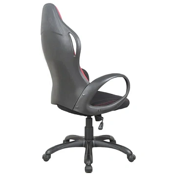Кресло офисное BRABIX PREMIUM 'Force EX-516', ткань, черное/вставки красные, 531571