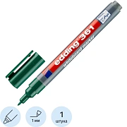 Маркер для белых досок EDDING 361/4, 1 мм, зеленый