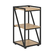Стеллаж LMLC 40 Дуб Бофорд/Черный 400х430х781 LOFTIS
