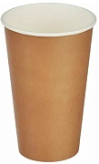 Стакан одноразовый Экопак SP16 крафт, 473мл, бумажный, 50шт/уп