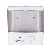 Наливной сенсорный спрей-дозатор дезинфицирующего средства Merida Популярный Д116, белый, 1л, сенсорный, наливной