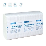 Полотенца бумажные лист. OfficeClean Professional(Z-сл) (H2), 2-слойные, 200л/пач., 21,5*24, тиснени