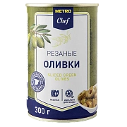 METRO Chef Оливки зеленые резаные, 300г