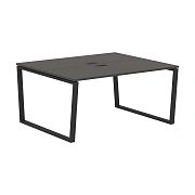Стол 2-х местный EVWST 1513 Мокко/Черный 1560х1346х750 EDIS