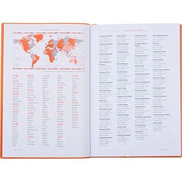 Ежедневник недатированный А5 Mercury темно-синий 272 стр. 3-435/08