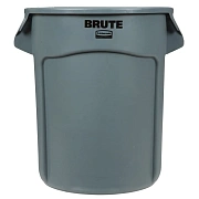 Мусорный бак Rubbermaid Brute 75.7л, серый, FG262000GRAY