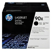 Картридж лазерный HP (CE390XD) LaserJet M602n/M603n и другие, №90X, КОМПЛЕКТ 2 шт., оригинальный, ре