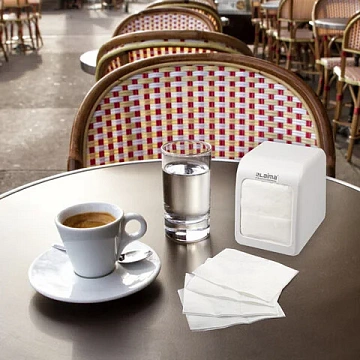 Салфетки бумажные для диспенсера, LAIMA (N2) PREMIUM, 1-слойные, КОМПЛЕКТ 30 пачек по 100 шт., 17x15