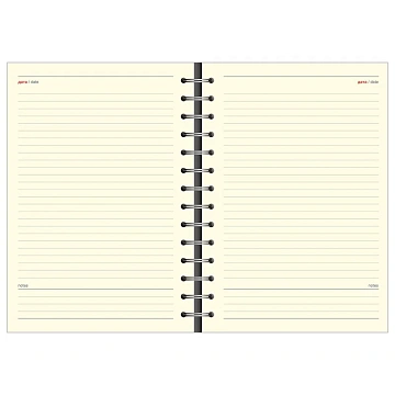 Ежедневник недатированный Fluid Attache Selection бирюз 140х200 мм,192с